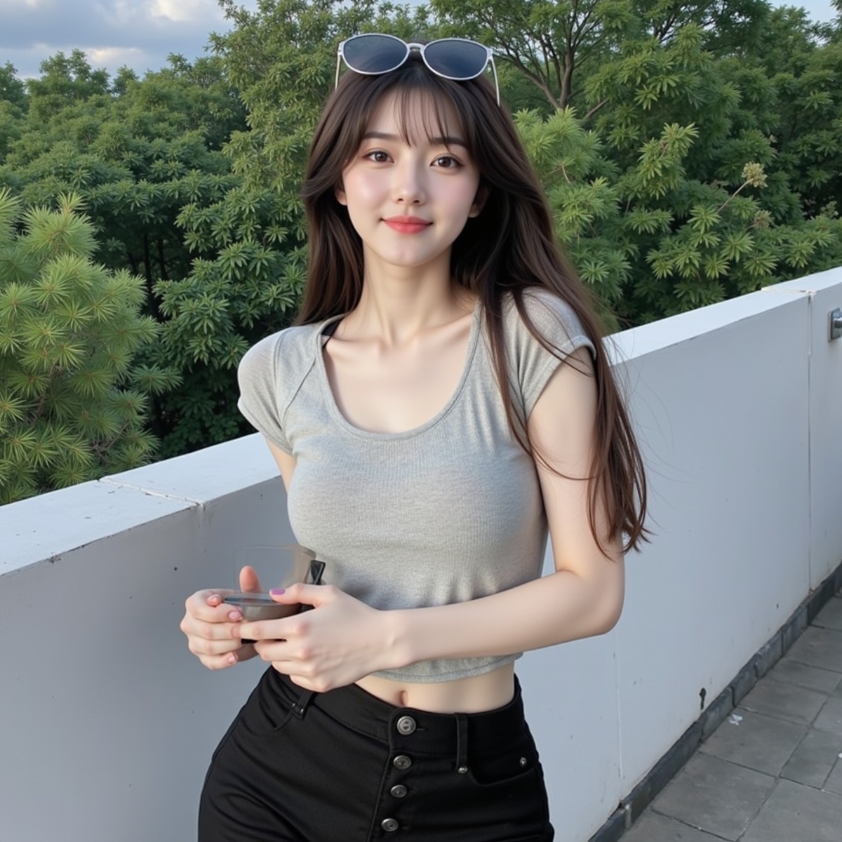 เสื้อยืดสั้นช่วยให้คุณดูสดใส