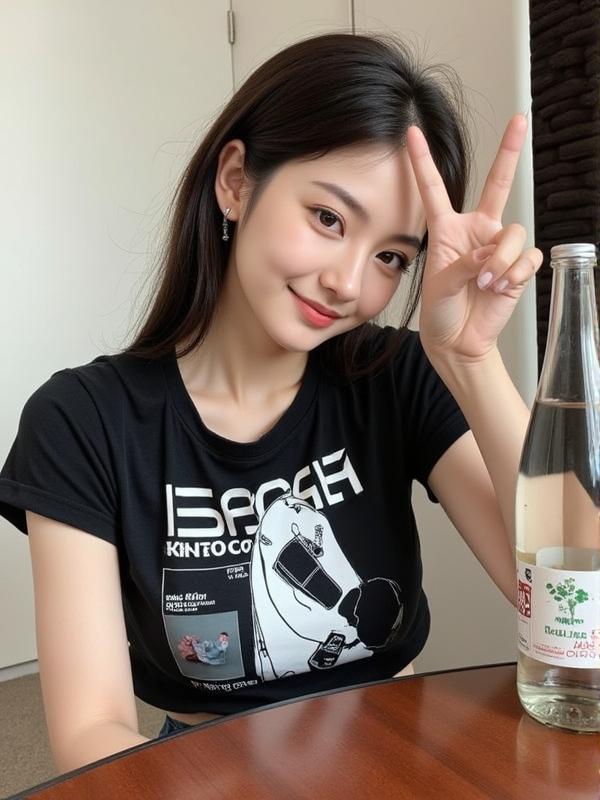 Dream Clothes🎁แขนสั้นเพรียว🔔2023 ใหม่ เสื้อยืดคอกลมสลิมสาวน่ารักคอกลมเล็ก