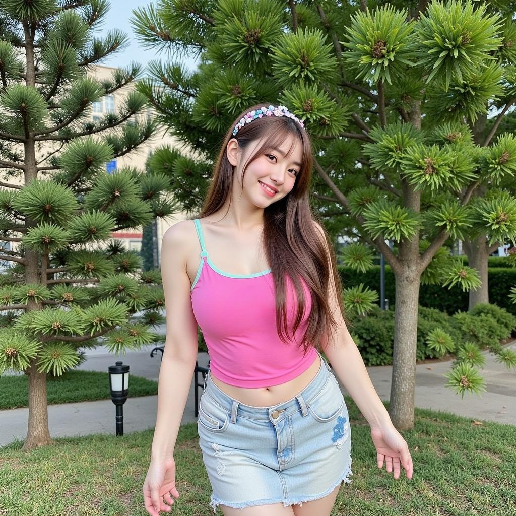 Auroraพร้อมส่ง(รูปถ่ายจากงานจริง) เสื้อสายเดี่ยว สายเล็ก มีฟองน้ำ พิมพ์ลาย สไตล์เรโทร สีสันสดใสแจ่มมาก bra-2217 ผู้หญิง Clothing